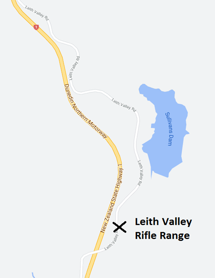 Leith Valley Range Location